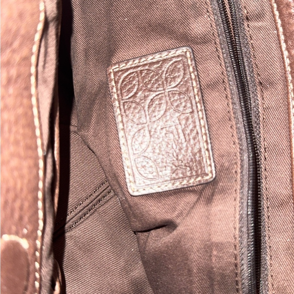 Fossil Dark Brown Leather Shoulder Bag 💼 - Picture 6 of 6